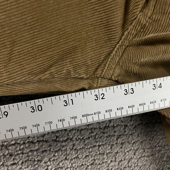 Woolrich Corduroy Pants Men's 40 x 32 Measures 43 x 32 Brown Flat Front - Picture 13 of 13